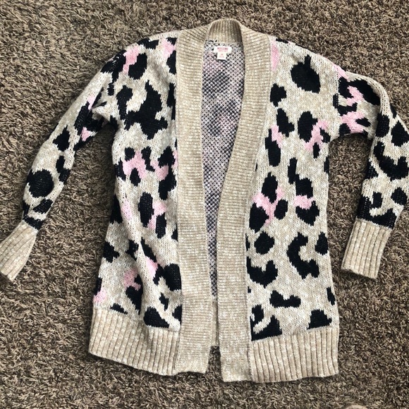 Mossimo Supply Co. Sweaters - Leopard cardigan